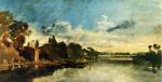 水彩大师 William Turner_1811-1812 La Tamise près de Walton Bridges